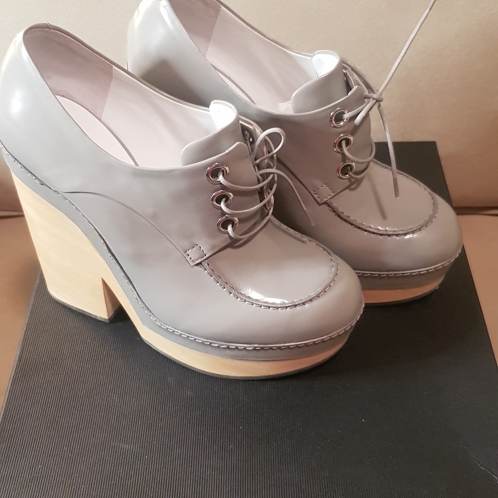 Jil Sander Alexia Platform Oxfords